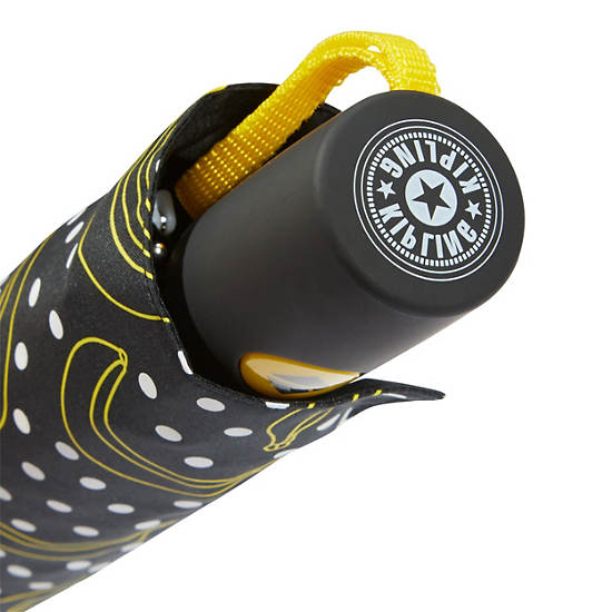 Accesorios Kipling New Umbrella Auto Open Printed Umbrella Negros | MX 1952CT